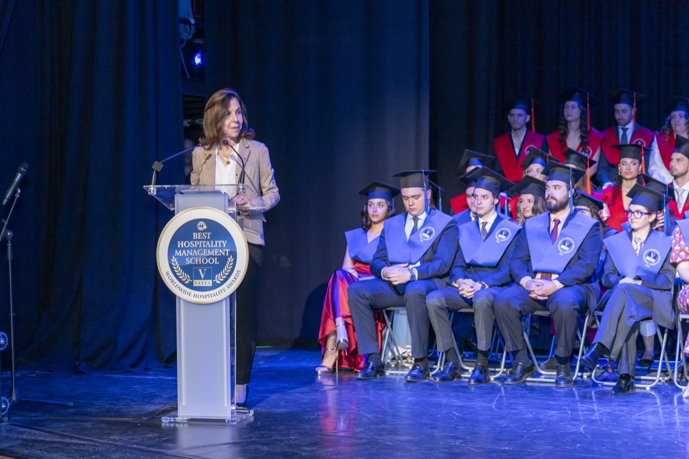 Ceremonia de graduación de Vatel Madrid